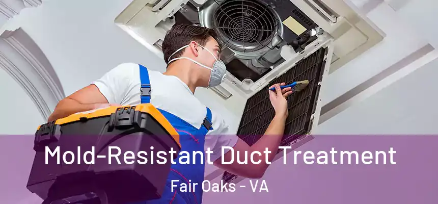 Mold-Resistant Duct Treatment Fair Oaks - VA